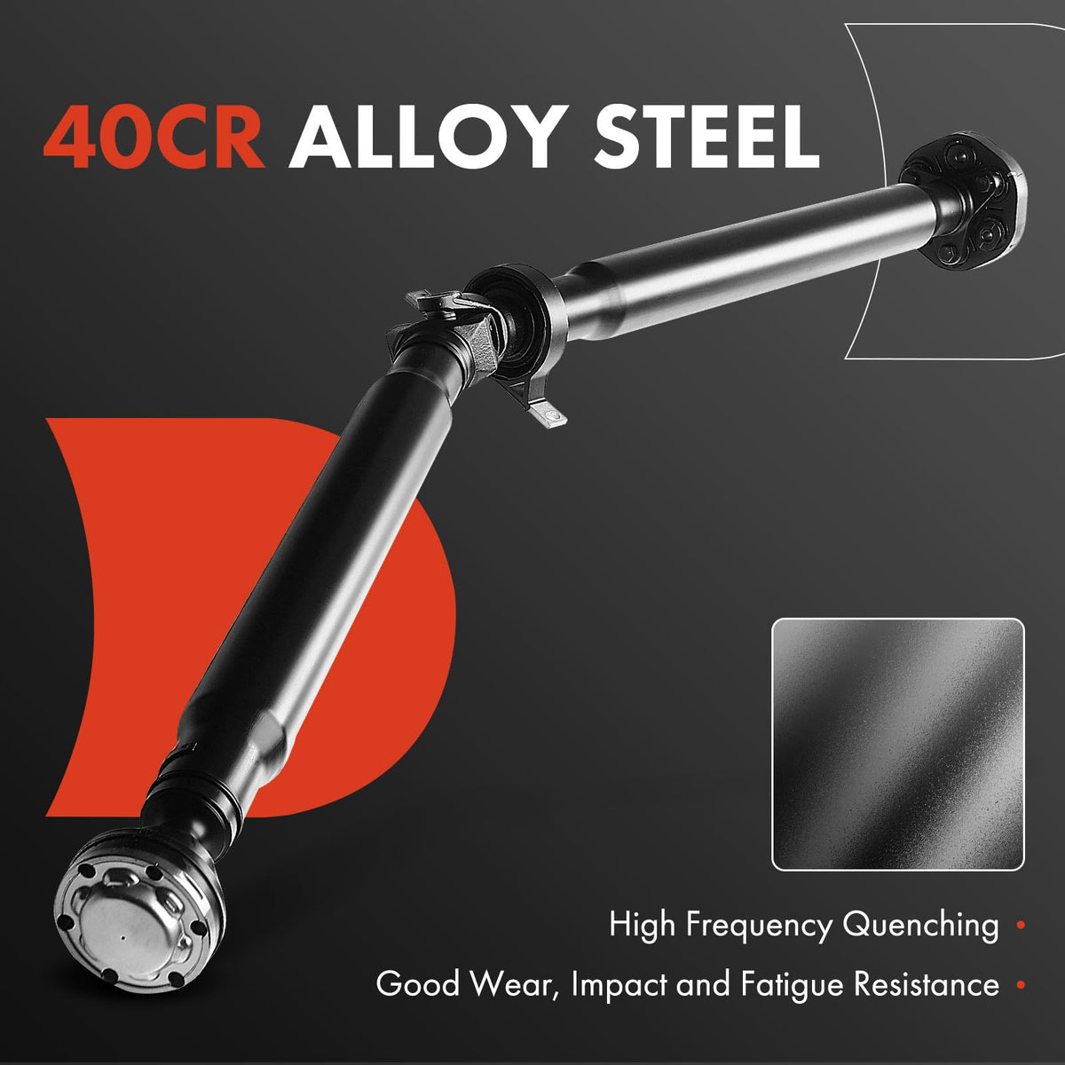 A-Premium Rear Drive Shaft Driveshaft Assembly Compatible with BMW