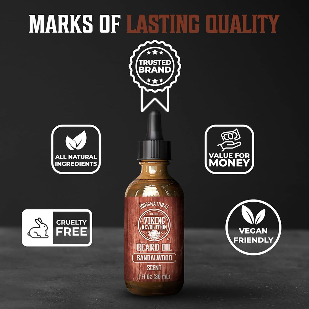 Beard Oil - Sandalwood - 1 fl oz