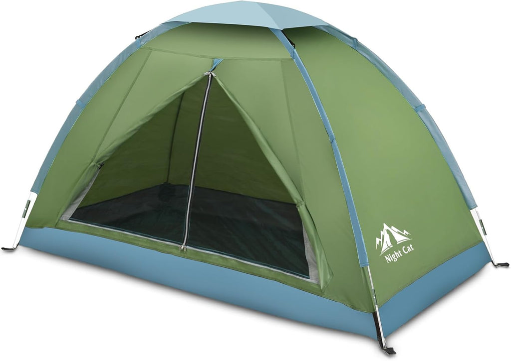 Backpacking Tent for One 1 to 2 Persons Lightweight Waterproof Camping Hiking Tent for Adults Kids Scouts Easy Setup