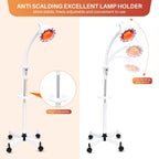 Infrared Red Light Therapy Lamp 275W with Timer and Adjustable Height Stand