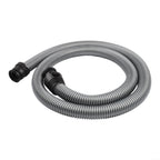 Replacement 2m Vacuum Hose, With WAnd HAndle, For Miele C1 C2 S Series, 38mm Swivel Extension Tube, With Ergonomic Grip And Suction Control, Silver(Hose)