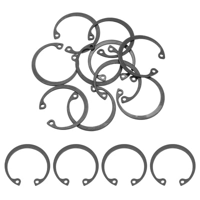 10Pcs 1-1/8" Internal Retaining Ring Circlip, 65 Mn Spring Steel Internal Circlip Snap Rings C-Clips for Grooved