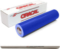 Brilliant Blue Vinyl 651 by Oracal Roll of Glossy Permanent Adhesive Craft Vinyl(12" x 10 ft Wrapped Around a 2"