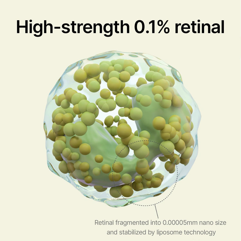 The Vita A Retinal Shot Tightening Booster | 0.1% Retinal, 3% Matryxyl, High-Strength Retinoid for Anti-Aging, Pore