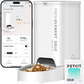 Automatic Cat Feeder, 2.4G WiFi Automatic Dog Feeder, App Control Pet Food Dispenser with Triple Fresh-Lock System