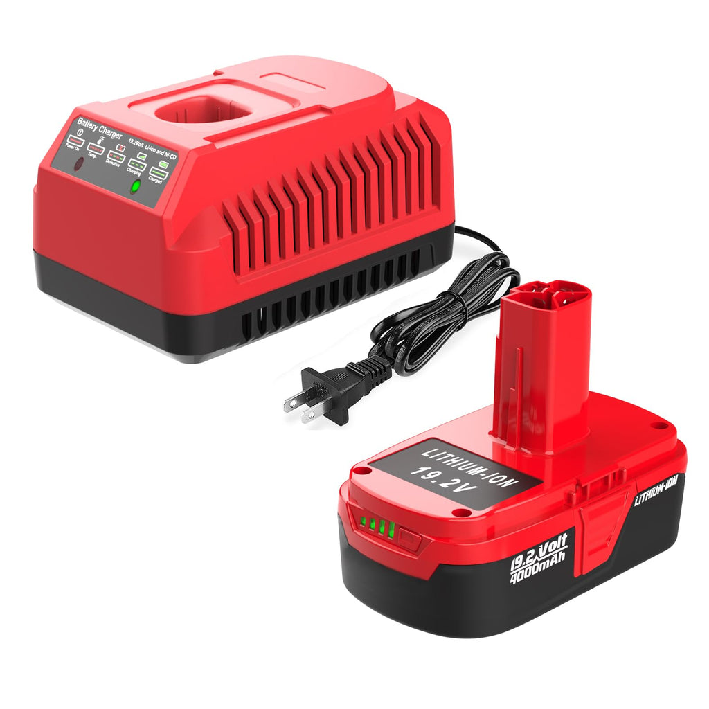 4.0Ah C3 19.2V Kits Replace for Craftsman 19.2 Volt Battery