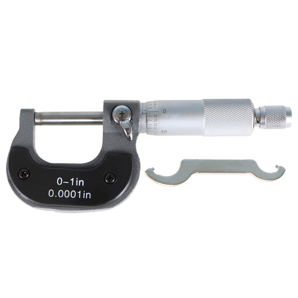 kimllier 0-1 Inch Outside Diameter Micrometer, Accuracy 0.0001 Inch