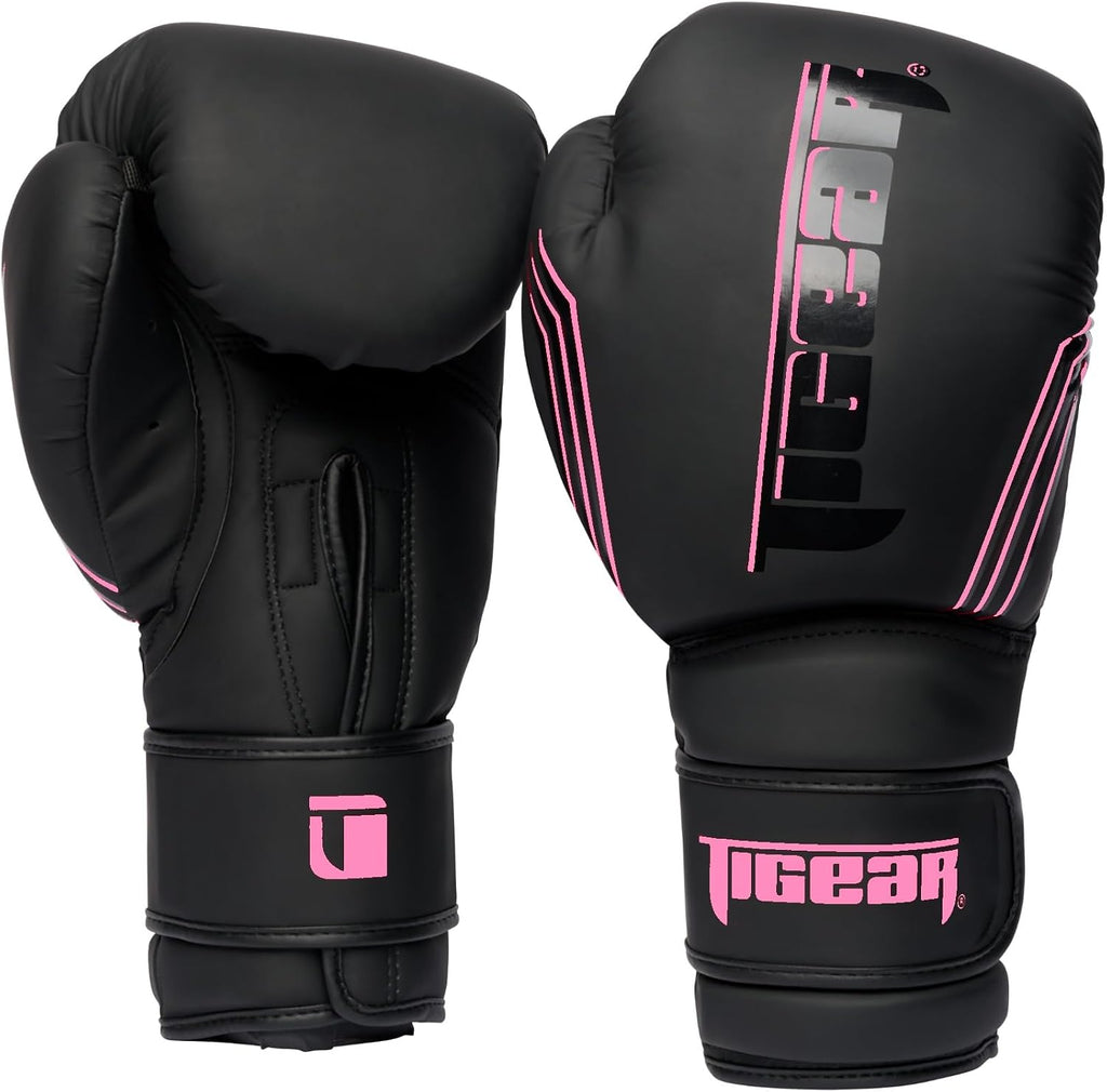 Surge Pro Boxing Gloves for Men Women & Kids | Engineered Leather Muay Thai Gloves, MMA Gear, Kickboxing Heavy Bag