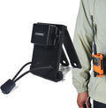 Universal Belt Clip & MOLLE Radio Holster - Tactical Mount Holder for BaoFeng Motorola Midland Kenwood Walkie-Talkies