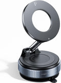 2026 Upgraded Vacuum Magnetic Car Phone Holder 360° Reinforced 96LBS Ultra Suction Cup Phone Mount for MagSafe Cell