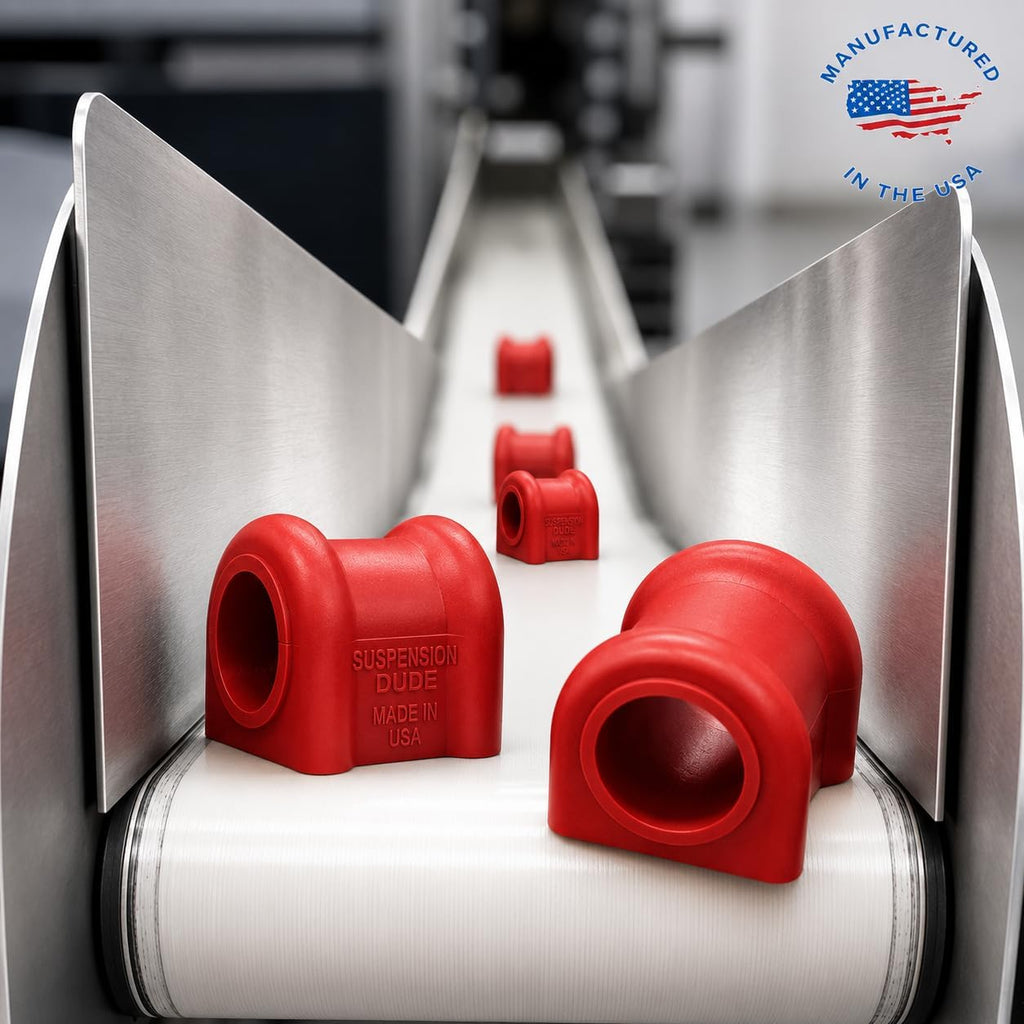 Suspension Dudes PAIR Front Sway Bar Bushing Kit FITS Ram1500 2500 3500, Dakota, Durango, Jeep Wrangler, 1994-2024 K7384, Stabilizer Bar 36.8 MM