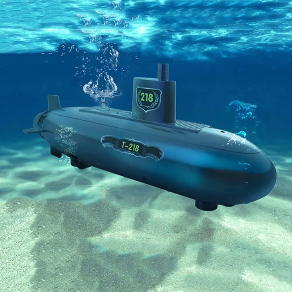 Mini RC Submarine, 2.4GHz Remote Control Boat, 6 Channels DIY Under Water Ship RC Boat