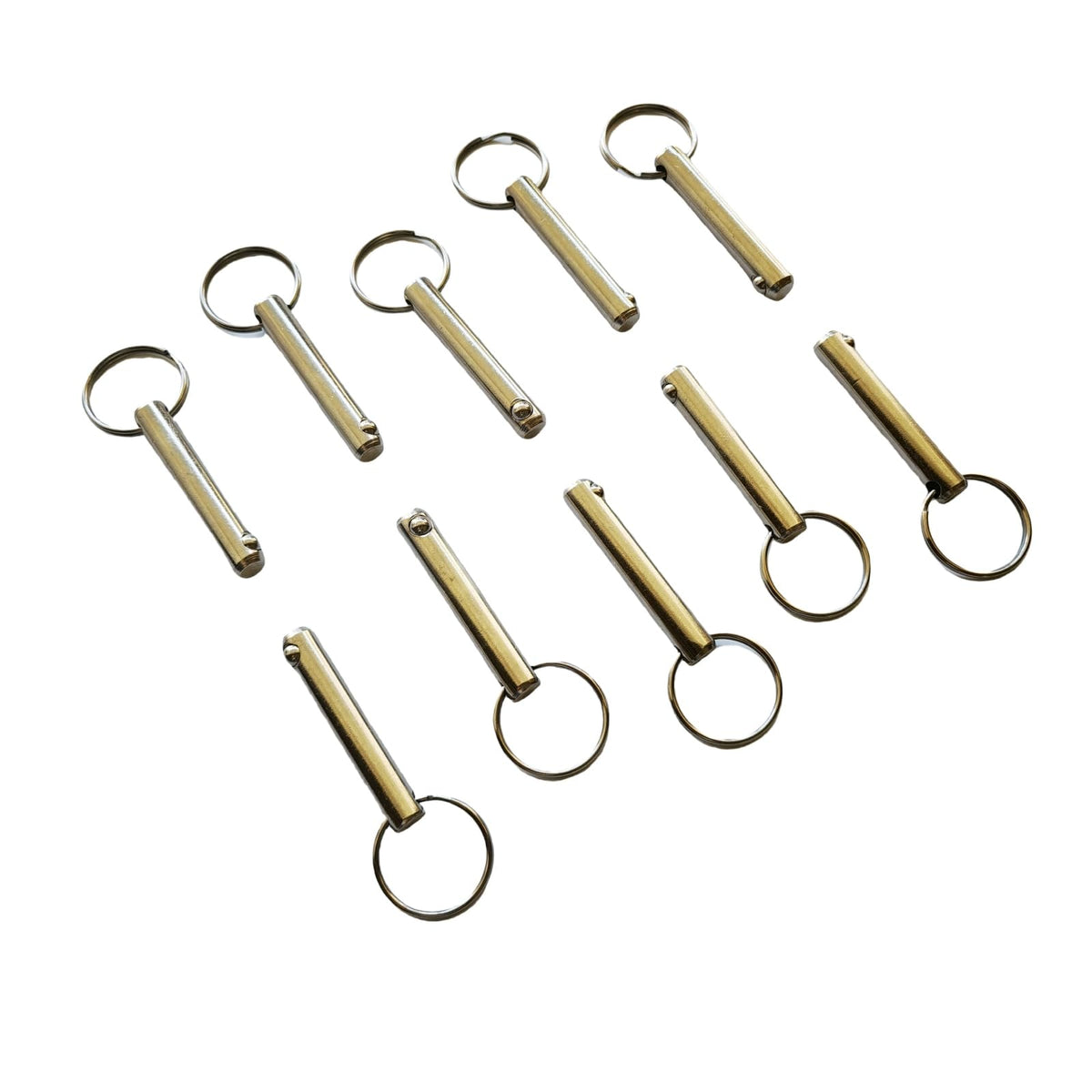 Hanfork 2Pcs Skyjack Safety Pin 100509 Skyjack Lift Part (3/8" Diameter x 2" L) Quick Release Pin for Skyjack Scissor Lifts SJIII 3215 SJIII 3219 SJIII 3220 SJIII 3226 SJIII 4620 SJIII 4626 SJIII4632