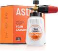Foam Cannon for Pressure Washer with 1/4" Quick Connect Plug, 1 L | Thick Foam, Car Wash, Heavy Duty Durable Foam