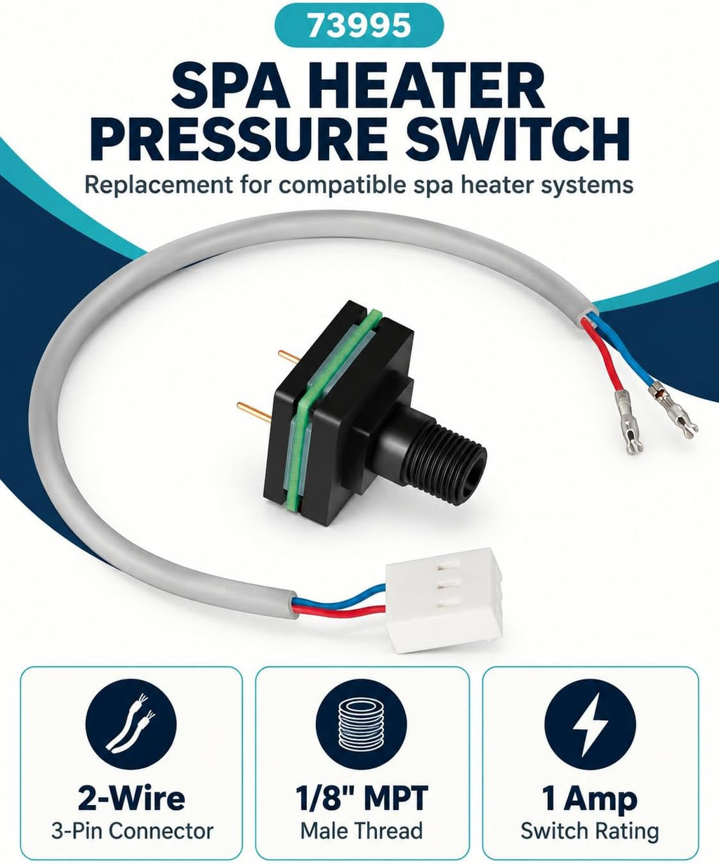 73995 Spa Heater Pressure Switch for Watkins, for Solana & for Caldera