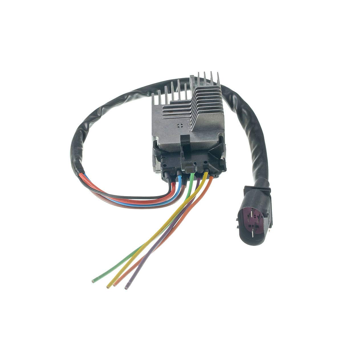 YHTAUTO Engine Radiator Cooling Fan Control Module for Audi