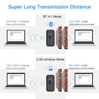 Portable Mini Bluetooth 1D 2D Barcode Scanner PDF417 QR Code Scanner