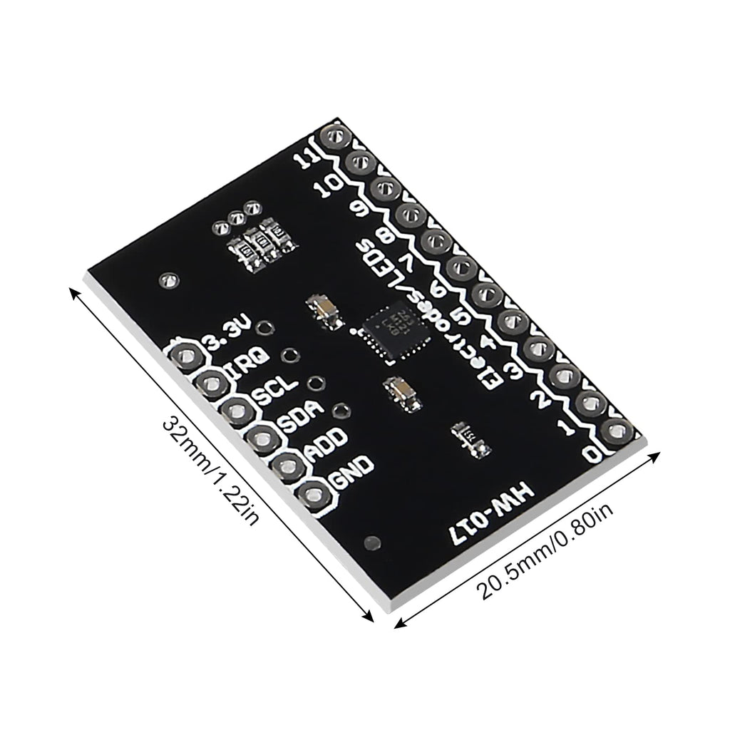 QCCAN 8PCS MPR121 Breakout V12 Capacitive Touch Sensor I2C Keyboard Development Board Controller Module