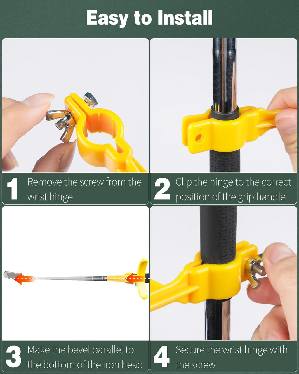 Golf Wrist Hinge Training Aid Swing Correcting Trainer Tool | Yellow Black Red, Arm Elbow Posture Trainer