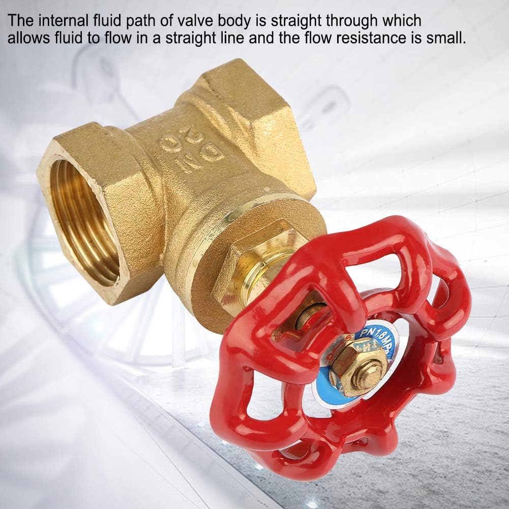 Brass Gate Valve, High Pressure 232PSI DN20