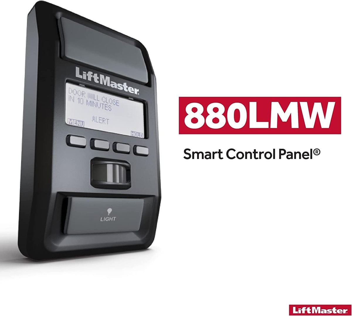 880LMW Smart Control Panel ONLY Compatible with LiftMaster MyQ formats Security+ 2.0 and LiftMaster Wi-Fi Garage Door