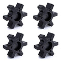 Flexible L110 NBR Rubber Spider Insert Solid Spider Center Inserts Fits for Lovejoy Martin L-Jaw Coupling (4 Pack)