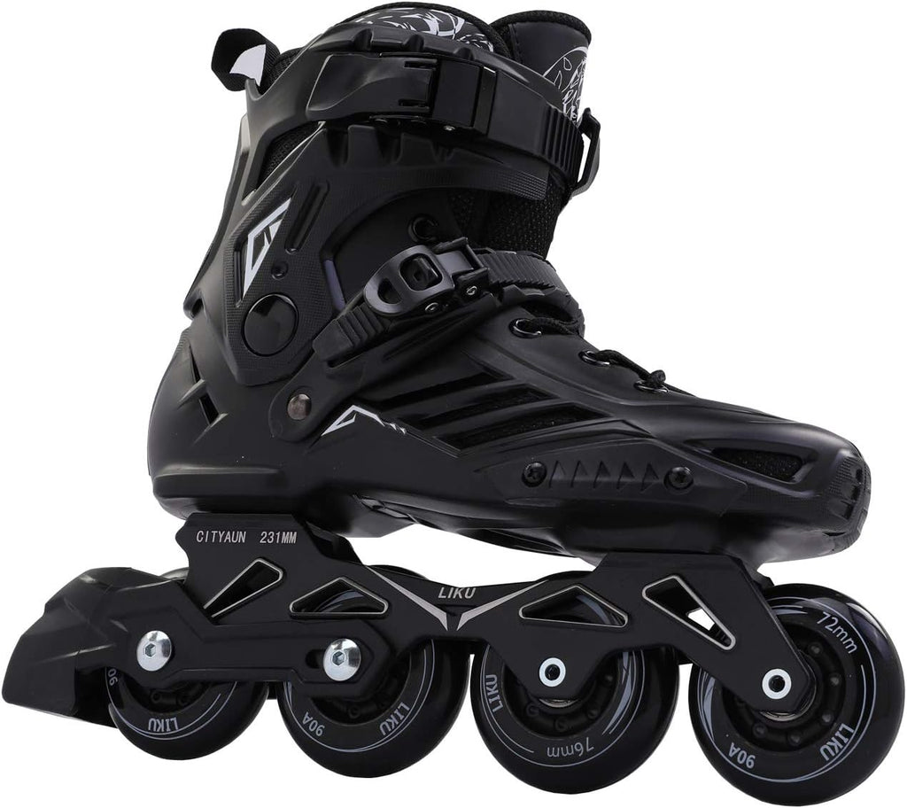 Black Professional Inline Skates Unisex