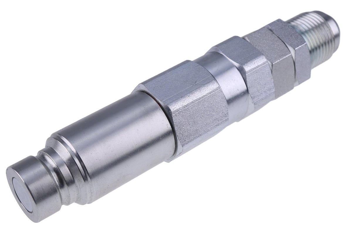 Solarhome Male Flat Face Hydraulic Coupler 7246779 Compatible With Bobcat A220 E25 E26 E27 E32 E34 E35 E37 E42 E45 E50 E55 763 773 863 864 873 883 T190 T200