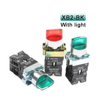 PHXLBBBAR Rotary Selector Switch with Indicator Light Self-Locking