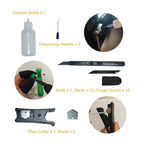 3D Printer Tools Kit Deburring Tool & 3D Printer Accessories | Deburring Tool, Scraper, Files, Brush, Drill