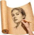 PerkHomy Craft Paper Roll 15" x 1200" (100') Kraft Paper for Gift Wrapping Moving Art Floor Covering Packing Painting