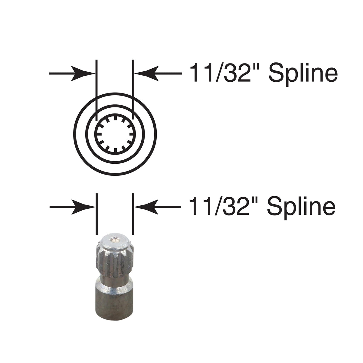 Prime-Line TH 23022 9-1/2 In. Single-Arm Left-Hand Casement Operator, White Finish (Single Pack)