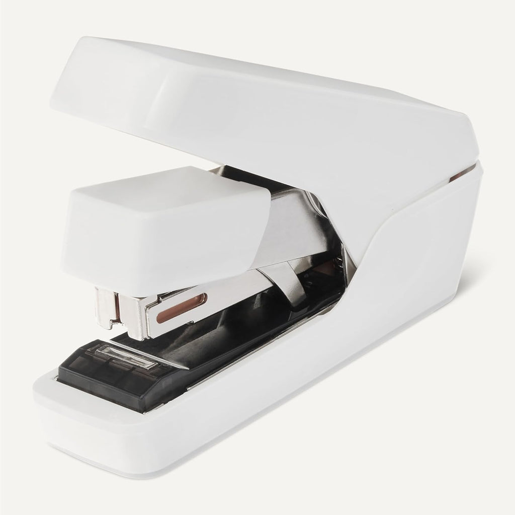 Office Heavy Duty Stapler, Flat Clinch, Effortless, 40 Sheet Capacity, 1000 Staples, No Jam