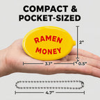 Rubber Squeeze Coin Pouch Ramen Money Change Purse
