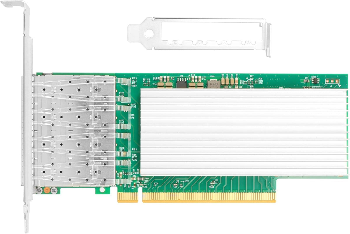 Vogzone for E810-XXVDA4 Network Adapter, 25GbE 4X SFP28 PCIe 4.0 x16 NIC