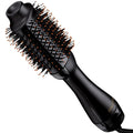 Professional One-Step Hair Dryer & Volumizer Hot Air Brush, Black