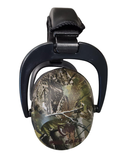 Ultra Sleek Passive Hearing Protection Ear Muffs, Superior Comfort for Long Gun Use, Indoor and Outdoor Range, NRR