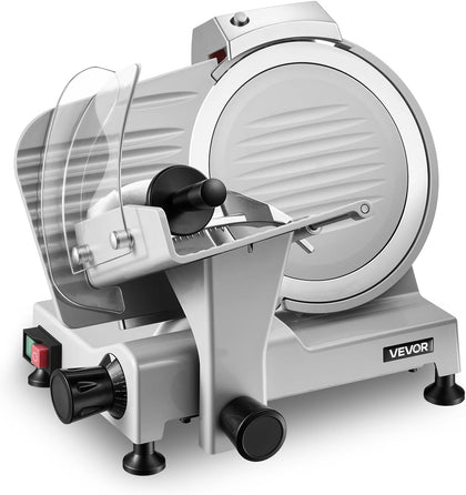 Commercial Meat Slicer 300W Electric Cutter 10" Carbon Steel Blade
