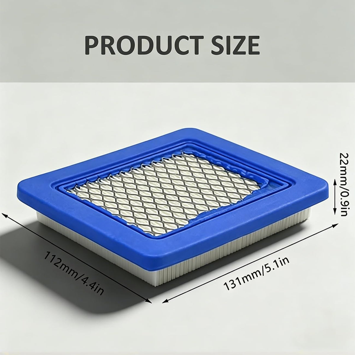 491588S 491588 Air Filter for Briggs & Stratton 491588 Troy-Bilt TB110 TB230 TB210 Toro 20332 Craftsman 33644 Push Lawn Mower & F6TC Spark Plug