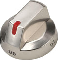 DG64-00473A Stove Knob Replacement for Samsung Gas Range, Metal D-Ring