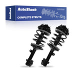 AutoShack Front Complete Struts Assembly with Coil Springs, 2pcs