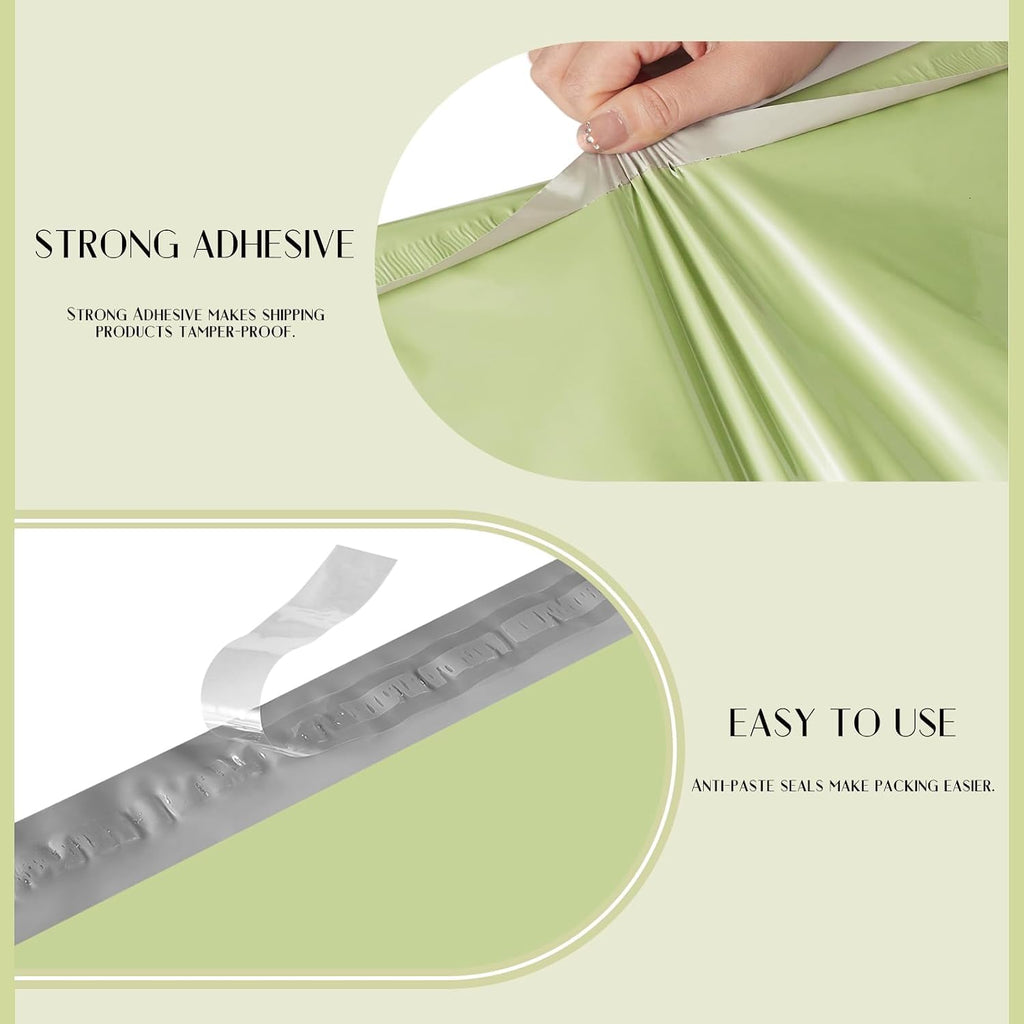 Poly Mailers 10x13 100 Pack Bulk Shipping Bags for Clothes/Books