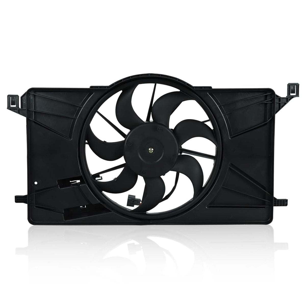 Radiator Cooling Fan Assembly Compatible with Ford Focus 2012-2017 2.0L