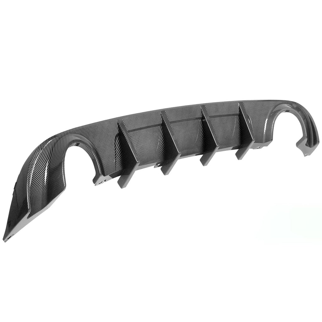 BEOC Rear Diffuser for 2015-2024 Dodge Charger - Carbon Fiber Style