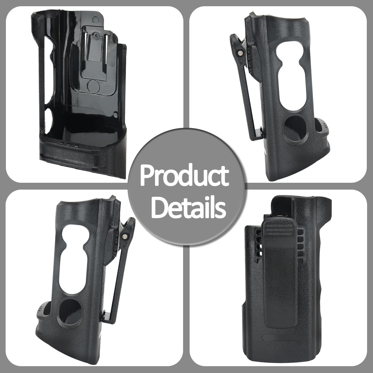 APX 6000 Ham Radio Holster Compatible for Motorola APX6000 APX8000 PMLN5709 PMLN5709A Handheld Walkie Talkies