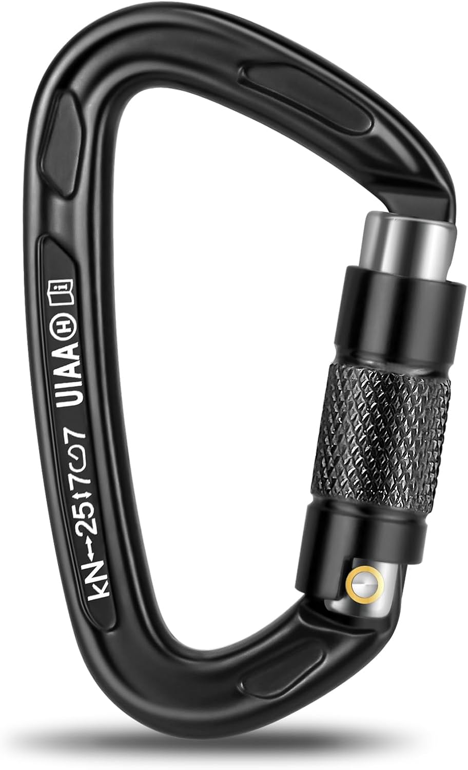T-Fly Auto Locking Climbing Carabiner Clips 25KN (5620 lbs), Heavy Duty Carabiners for Rock/Ice Climbing, Rappelling
