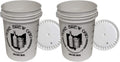 6.5 Gallon plastic fermenter with lid (2-(Pack))