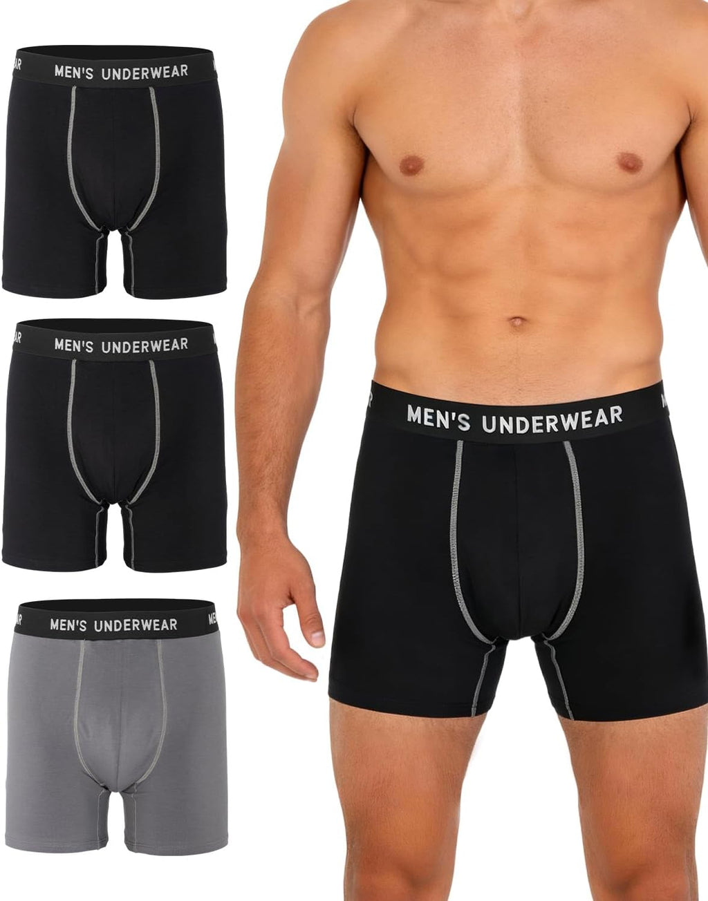Men's Incontinence Underwear, 100ML Absorb Leakproof Boxer Brief