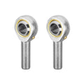 HiPicco POSB8 Rod End Bearing, 2pcs 1/2-inch Bore Pre-Lubricated 1/2-20 Male Thread Right Hand Heim Joint