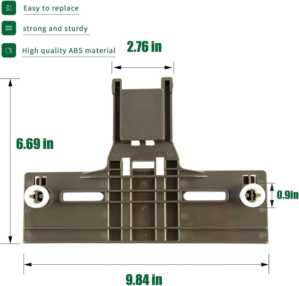 WPW10195840 Dishwasher Rack Adjuster Replacement for Whirlpool, Kenmore, KitchenAid, Maytag - Replaces W10350376, W10195839, W10350374, PS10064063, AP5956100